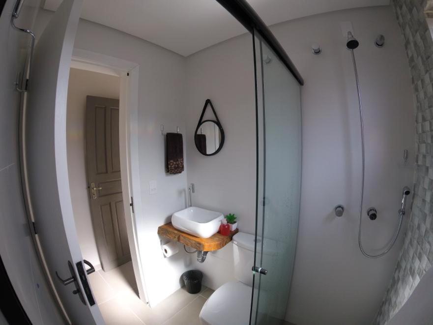 フロリアノポリス Imobilha - Casa De Praia Ingleses - Santinhoヴィラ エクステリア 写真